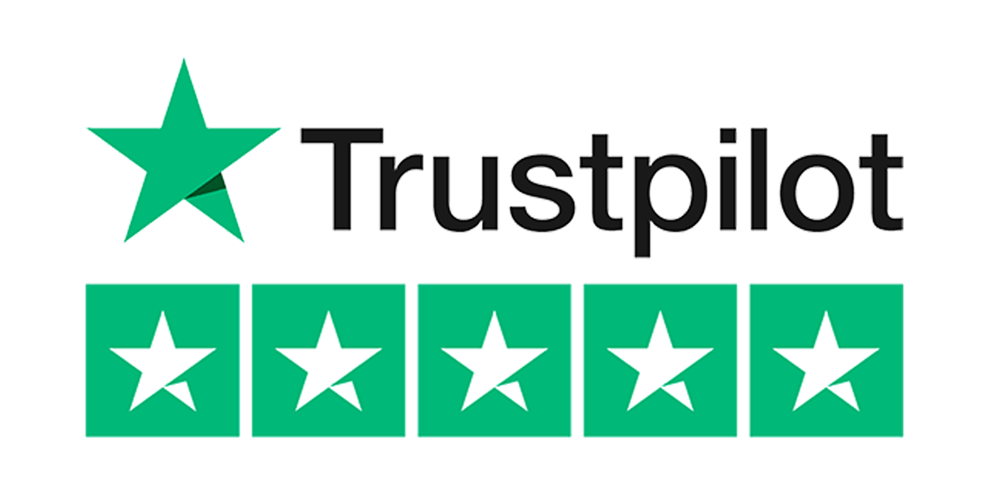 Trustpilot logo with 4.5-star rating